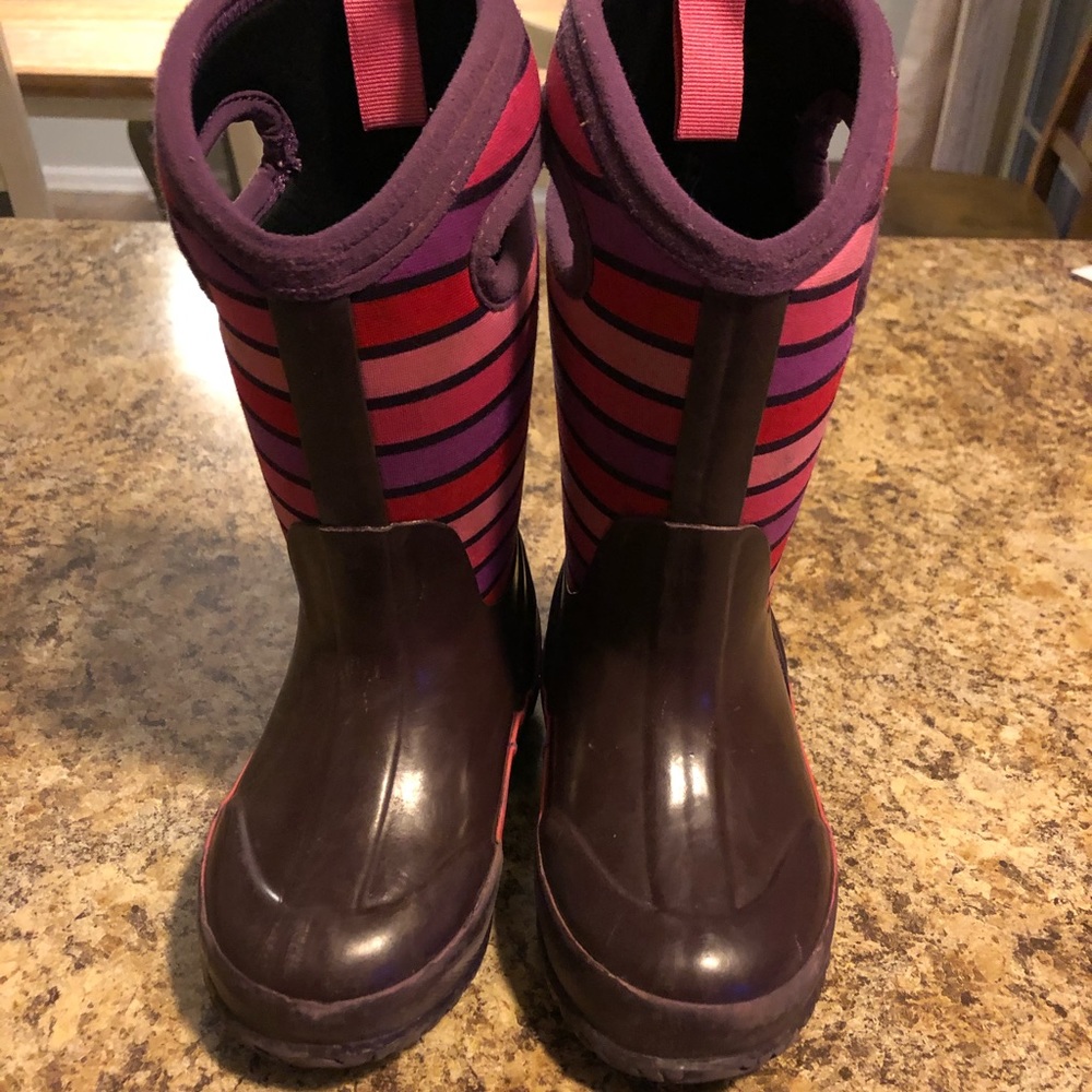 Little Girls Bogs Boots size 10